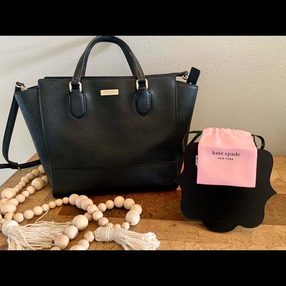 Kate Spade -Hadlee Laurel Way Leather Shoulder Bag